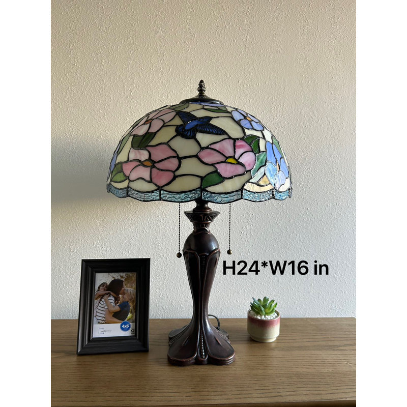 Tiffany Style Hummingbird flower cheapest Lamp